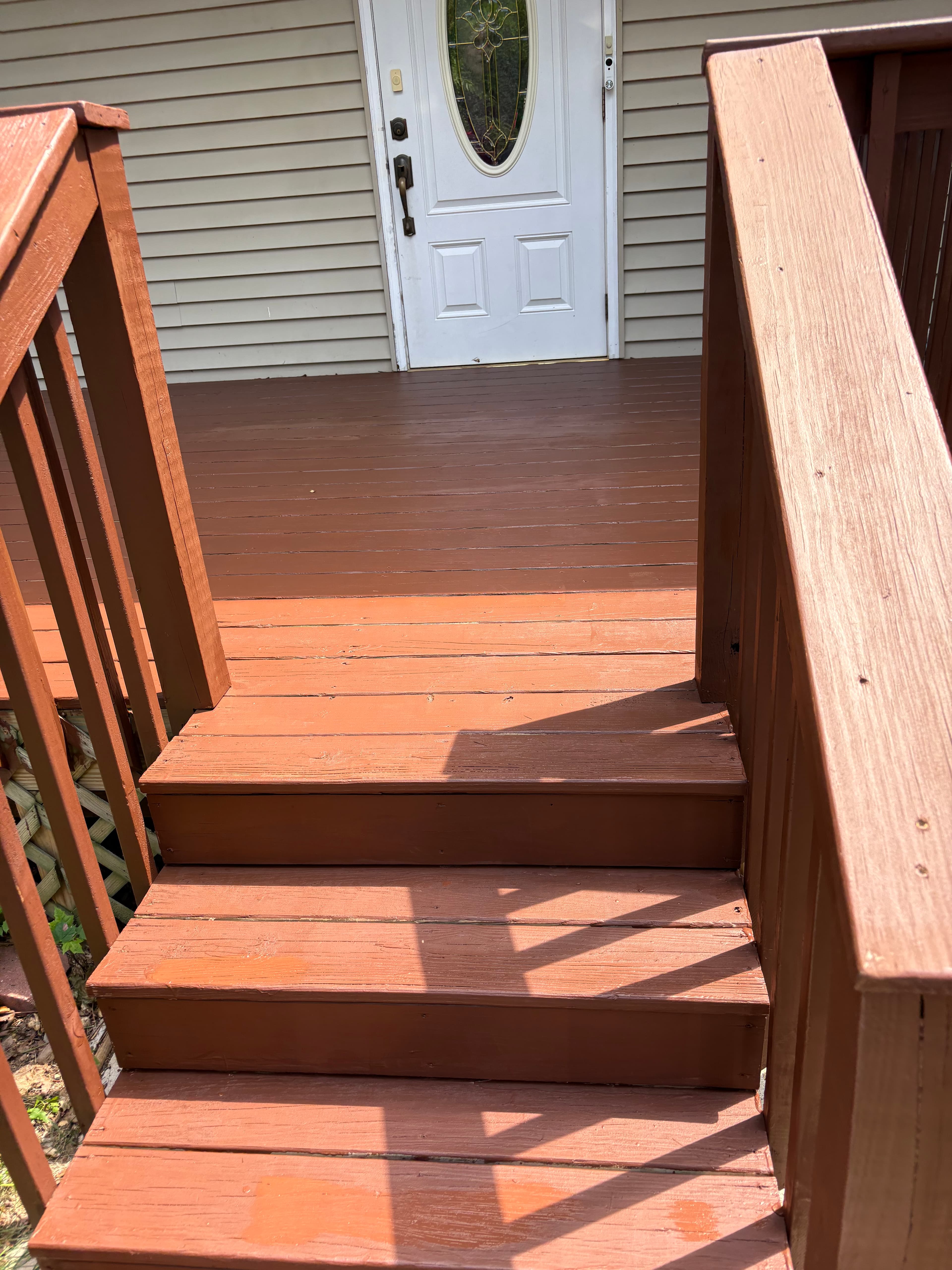 General — Pressure Wash and Stain 150 sq ft Deck
