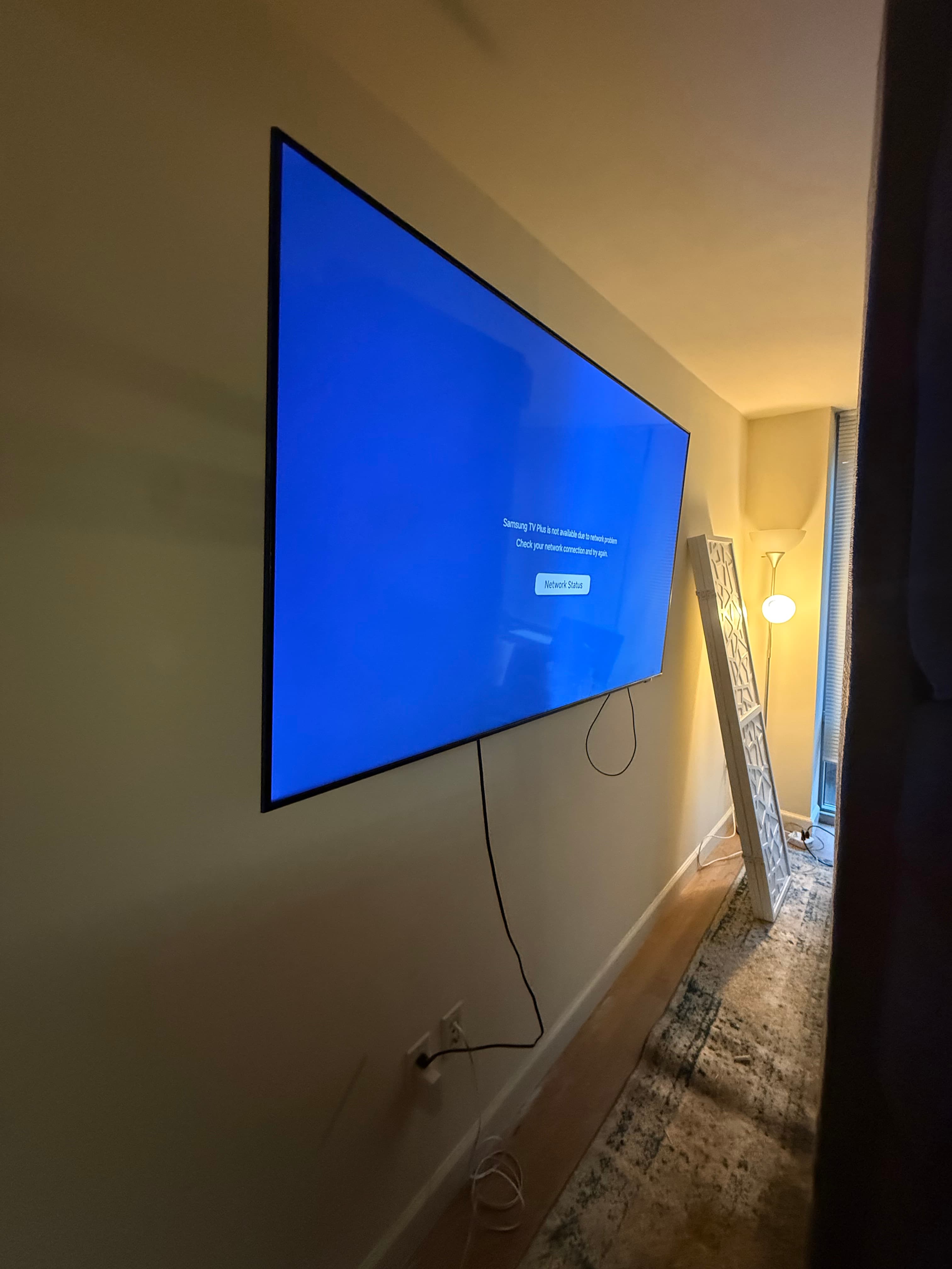 Assemble queen size bed and mount 65" TV